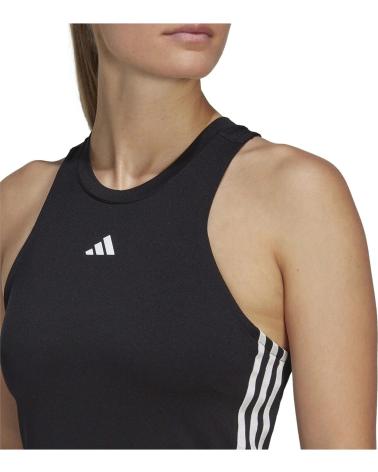 ADIDAS CAMISETA TIRANTE NEGRA AEROREADY NEGRO