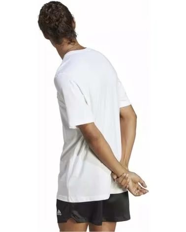 MAGLIETTA ADIDAS ESSENTIALS SINGLE JERSEY IC9286 BLANCO