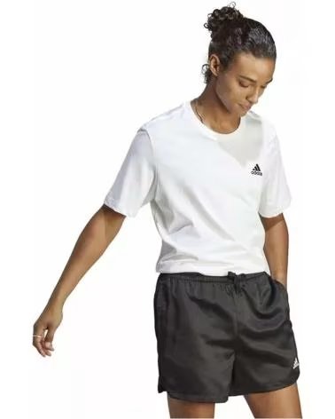 MAGLIETTA ADIDAS ESSENTIALS SINGLE JERSEY IC9286 BLANCO
