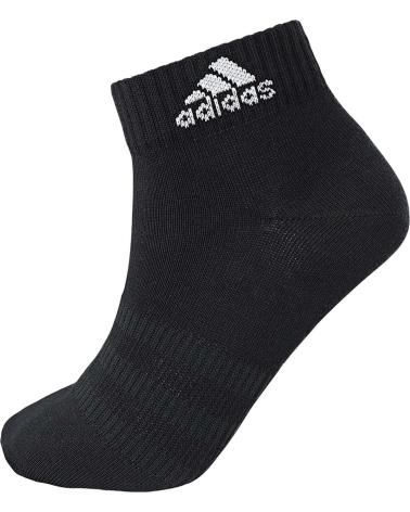 ADIDAS THIN AND LIGHT ANKLE SOCKS BLACK NEGRO