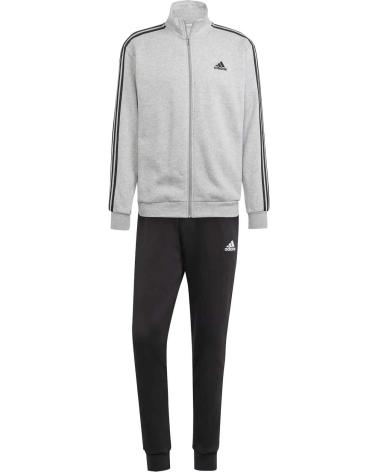 Início-ADIDAS-CHANDAL-3-STRIPES-IA3073-GRIS-NEGRO