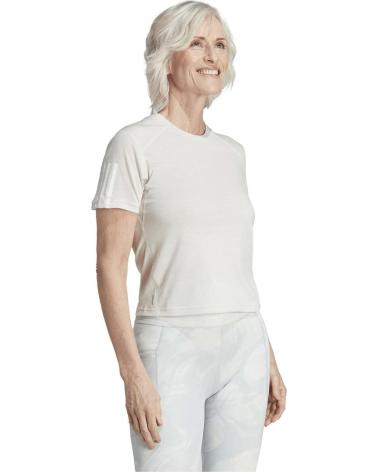 T-SHIRT ADIDAS W TR-ES COT T IM5027 BIANCO BLANCO