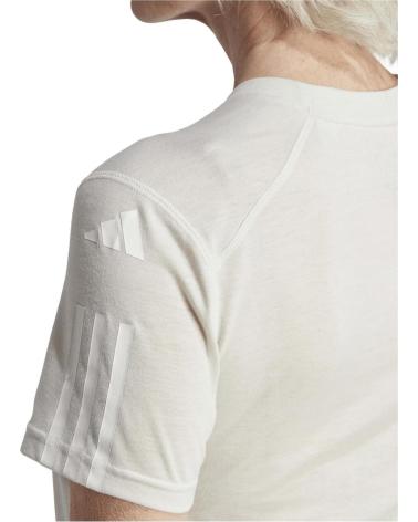T-SHIRT ADIDAS W TR-ES COT T IM5027 BIANCO BLANCO