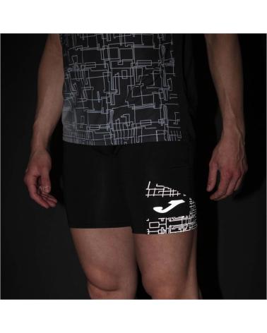JOMA ELITE VIII BLACK RUNNING SHORTS