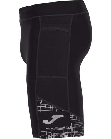 JOMA ELITE VIII BLACK RUNNING SHORTS