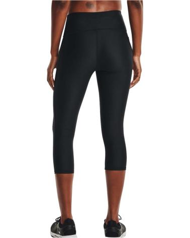 UNDER ARMOUR LEGGINGS SPORTIVI CAPRI 7/8 NERI