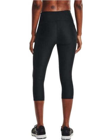 UNDER ARMOUR LEGGINGS SPORTIVI CAPRI 7/8 NERI