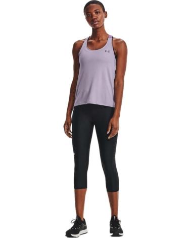 UNDER ARMOUR LEGGINGS SPORTIVI CAPRI 7/8 NERI