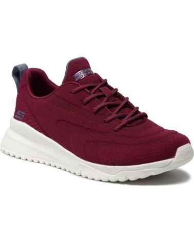 SNEAKERS SKECHERS BOSS SQUAD BORDEAUX - MODELLO 117187-BURG GRANATE