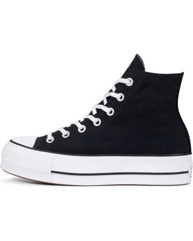 CONVERSE - ALL STAR PLATFORM 560845C - ZAPATILLAS ALTAS DE LONA - MUJ NEGRO