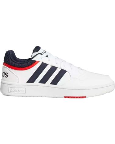 ADIDAS ZAPATILLA HOOPS 3 0 BLANCAS GY5427 BLANCO
