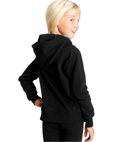 SUDADERA CON CAPUCHA NEGRA CHAMPION PARA NIÑO - MODELO N C-CAP N