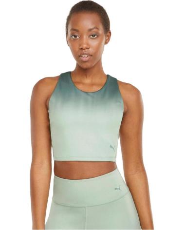 PUMA TOP MUJER VERDE STUDIO