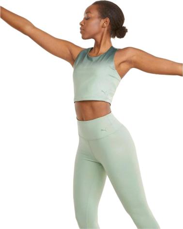 PUMA TOP MUJER VERDE STUDIO