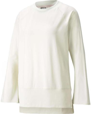 PUMA T-SHIRT DE MANGA COMPRIDA ESSENCIAL BEGE PARA MULHER