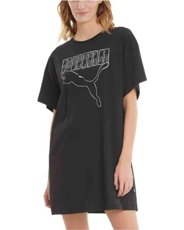 PUMA VESTIDO ALGODÓN NEGRO MODELO 585837-01 NEGRO
