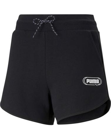 SHORT PUMA COTON NOIR MODÈLE 585817-01 NEGRO