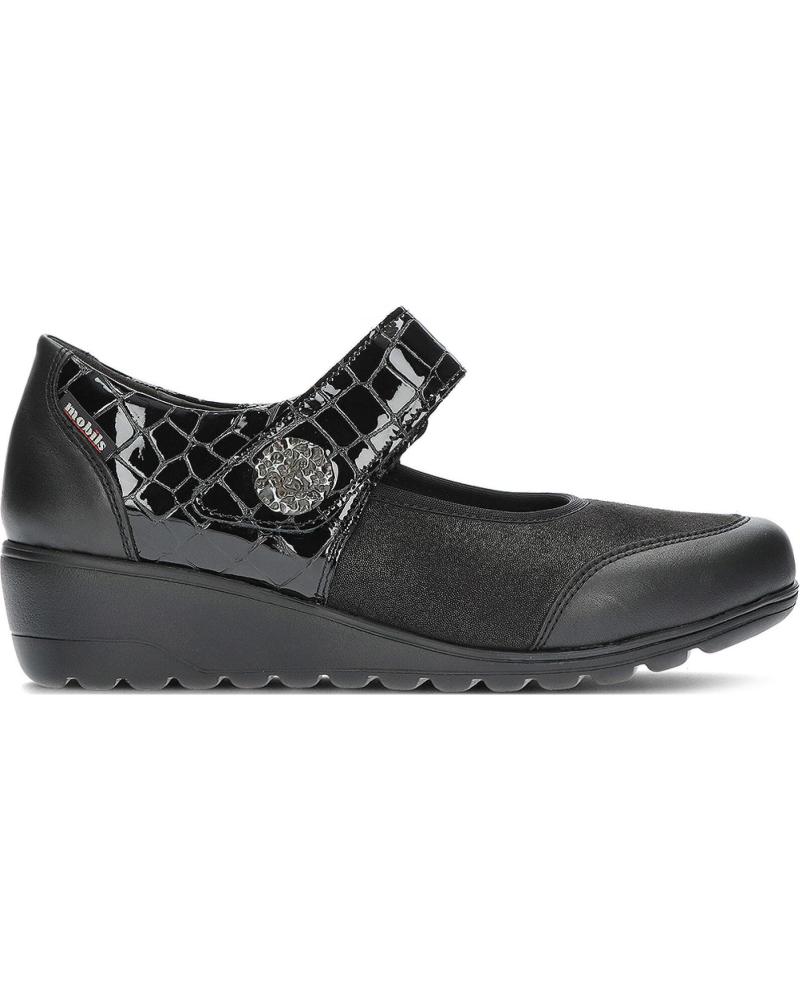 Ballerinas für Damen MEPHISTO MANOLETINAS BATHILDA BLACKPATENT