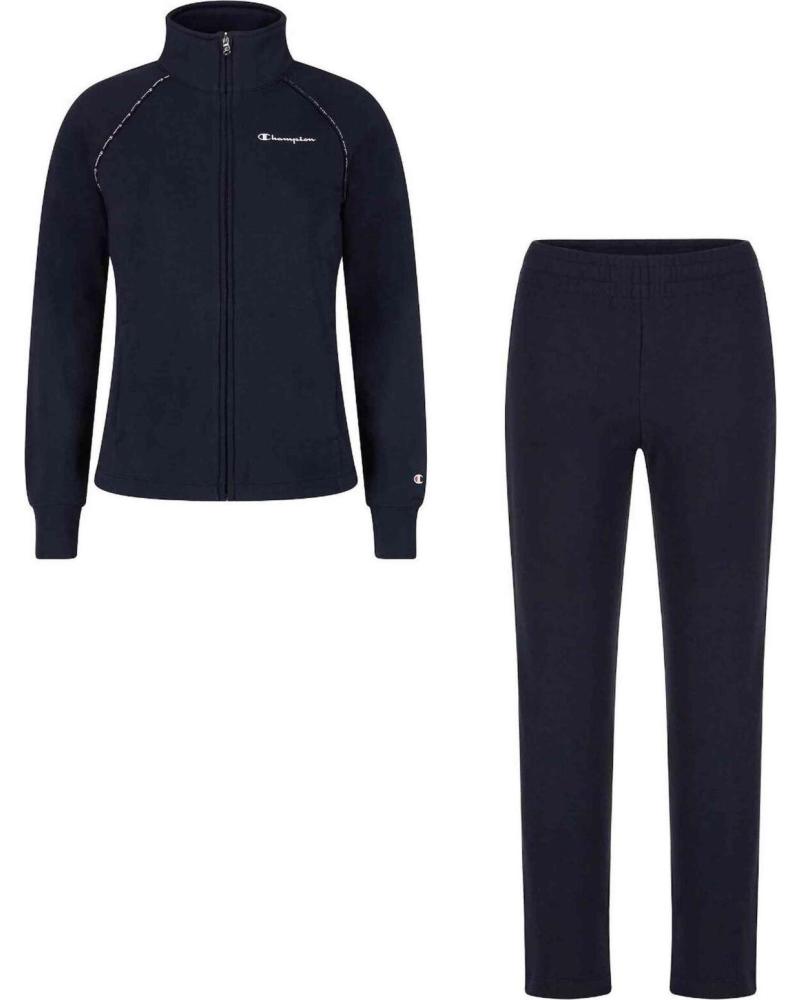 TUTA LEGGERA CHAMPION BLU MARINO DA DONNA