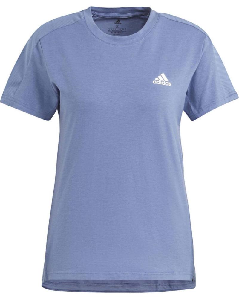ADIDAS T-SHIRT TECNICA BLU