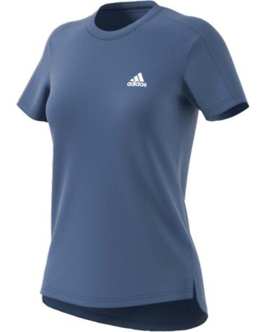 ADIDAS T-SHIRT TECNICA BLU