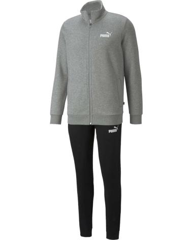 FATO DE TREINO PUMA CLEAN SWEAT 585841-03 CINZENTO E PRETO GRIS NEGRO