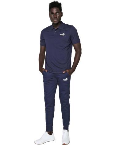 PANTALONE PUMA ESS SLIM BLU MARINO 586748-06 AZUL