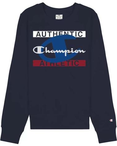 FELPA CHAMPION AUTHENTIC S-CAP NERA