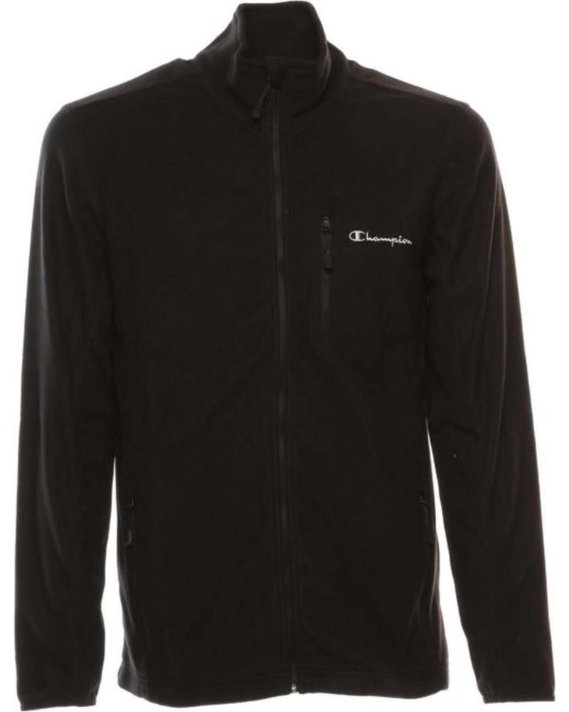 CHAMPION MEN'S BLACK ZIP-UP SPORTS JACKET