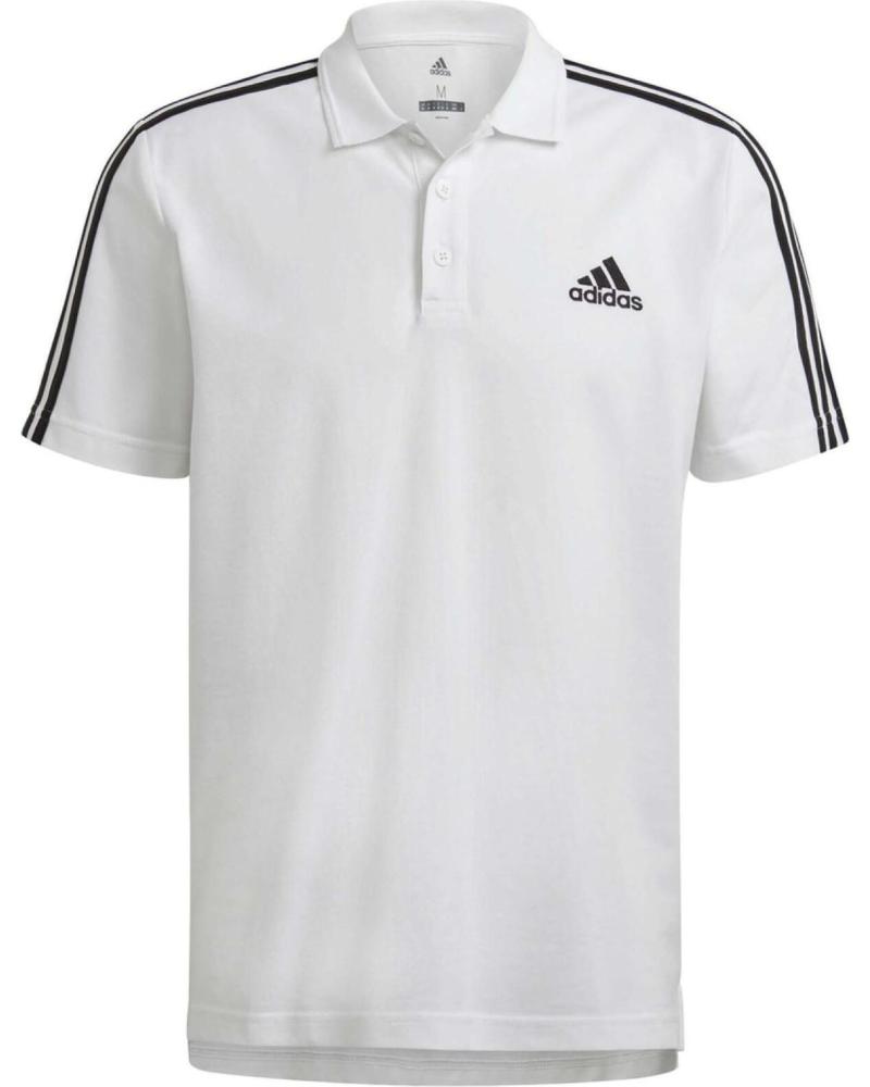 POLO ADIDAS BLANC