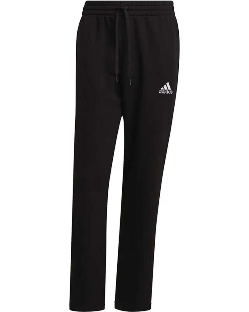 ADIDAS BLACK LONG TRACKSUIT PANTS FOR MEN