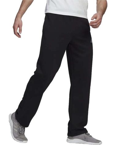 ADIDAS BLACK LONG TRACKSUIT PANTS FOR MEN