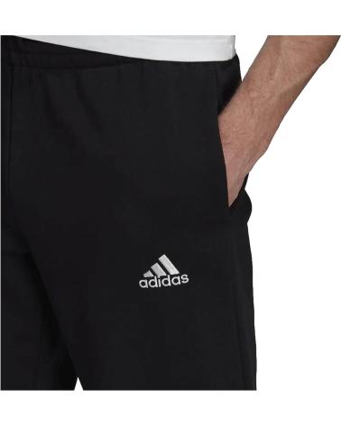 ADIDAS BLACK LONG TRACKSUIT PANTS FOR MEN