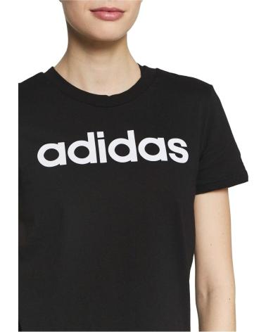 T-SHIRT BASIQUE SPORT ADIDAS NOIR FEMME GL0769 NEGRO
