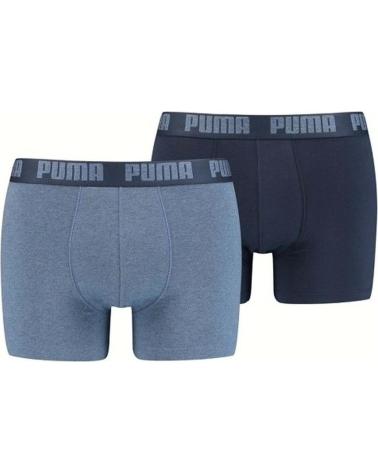 PUMA BASIC BOXER 2ER-PACK BLAU - ART.-NR. 521015001-037 AZUL