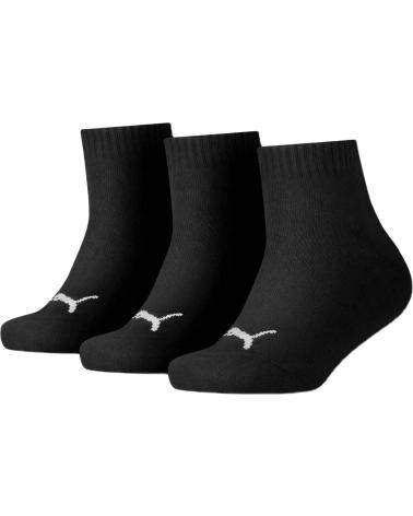 PUMA QUARTER SOCKEN 3ER-PACK SCHWARZ