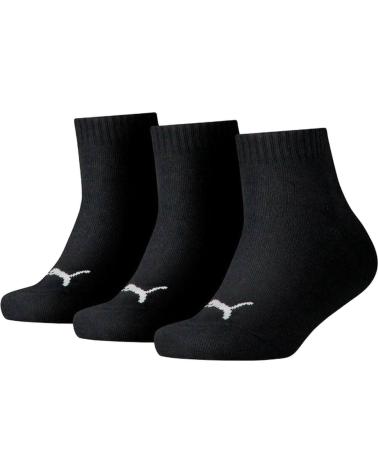 PUMA QUARTER SOCKEN 3ER-PACK SCHWARZ MEHRFARBIG MULTICOLOR