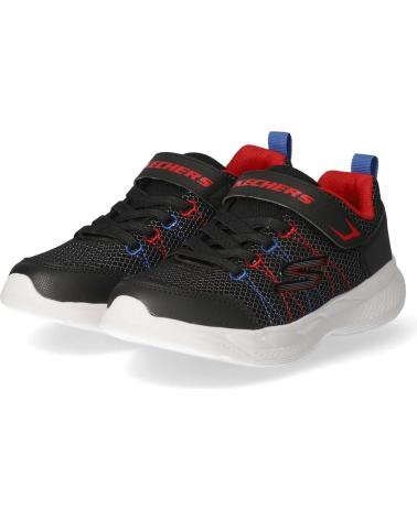 SKECHERS ZAPATILLA SNAP SPRINT ROJO NEGRO