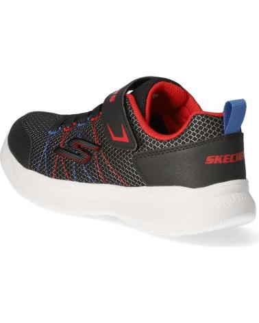 SKECHERS ZAPATILLA SNAP SPRINT ROJO NEGRO