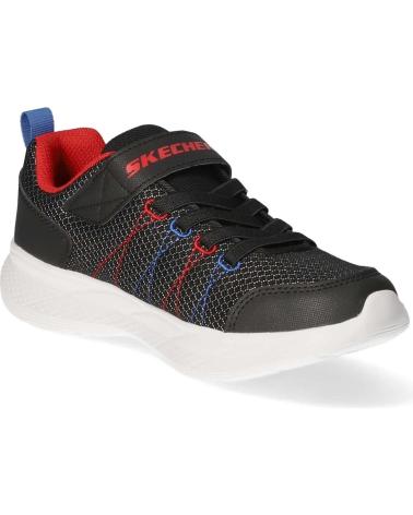 SKECHERS ZAPATILLA SNAP SPRINT ROJO NEGRO