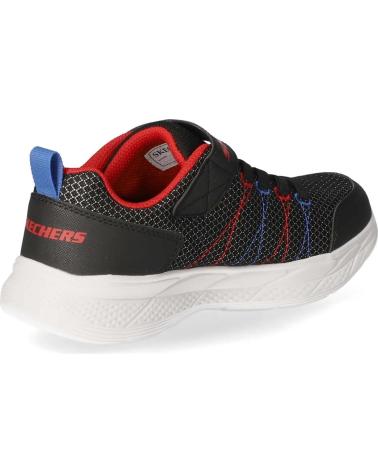SKECHERS ZAPATILLA SNAP SPRINT ROJO NEGRO