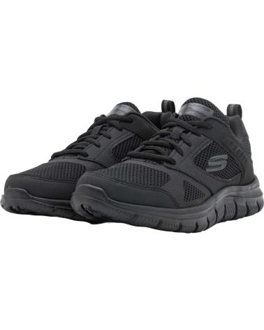 SKECHERS ZAPATILLA TRACK SYNTAC 232398-BBK NEGRO