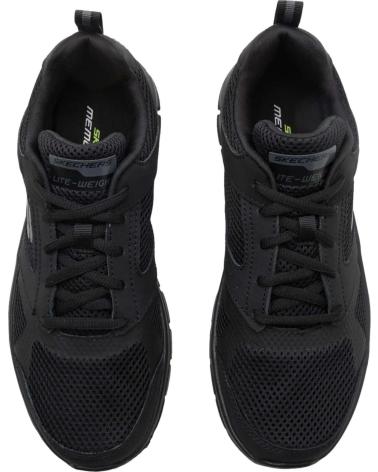 SKECHERS ZAPATILLA TRACK SYNTAC 232398-BBK NEGRO