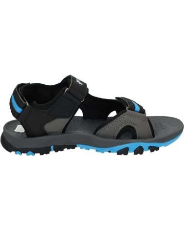 SANDALIAS DE TREKKING JOMA LUCERNA 2204 NEGRAS Y AZULES PARA HOMBRE NEGRO