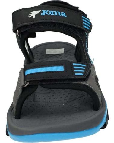 SANDALIAS DE TREKKING JOMA LUCERNA 2204 NEGRAS Y AZULES PARA HOMBRE NEGRO