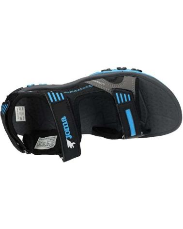 SANDALIAS DE TREKKING JOMA LUCERNA 2204 NEGRAS Y AZULES PARA HOMBRE NEGRO