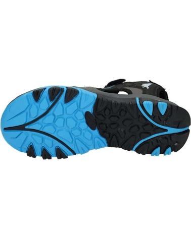 SANDALIAS DE TREKKING JOMA LUCERNA 2204 NEGRAS Y AZULES PARA HOMBRE NEGRO