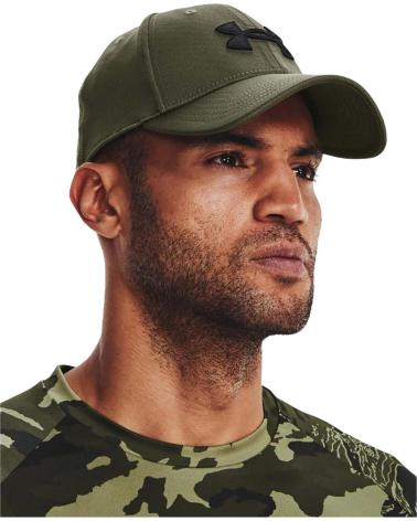 UNDER ARMOUR ISO-CHILL LAUNCH RUN CAP 1376700-390 GREEN VERDE