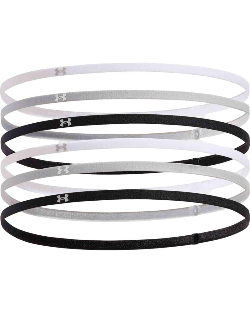 UNDER ARMOUR ELASTISCHES HAARBAND 6ER-PACK MEHRFARBIG 1389932-001 MULTICOLOR