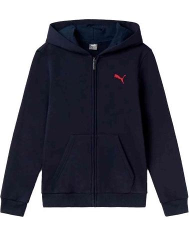 PUMA SUDADERA CON CREMALLERA GRAPHIC 686899-75 AZUL AZUL